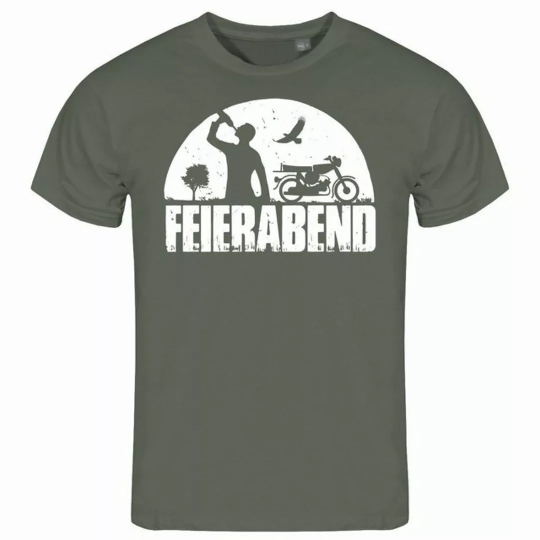 deinshirt Print-Shirt Herren T-Shirt Feierabend Simson Funshirt mit Motiv günstig online kaufen