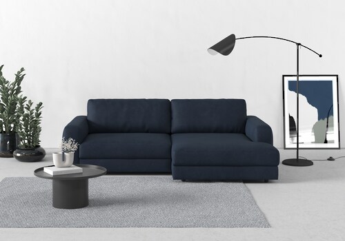 TRENDMANUFAKTUR Ecksofa "Bourbon", (2 St.), mit extra hohem Sitzkomfort, au günstig online kaufen