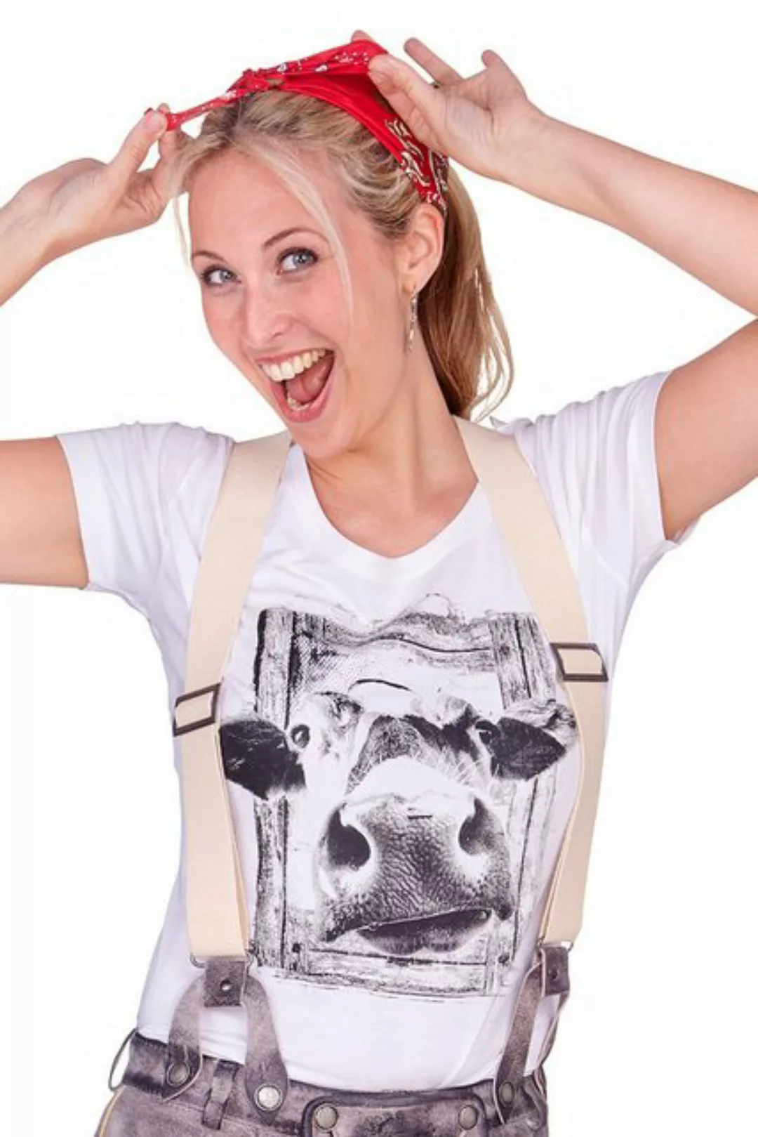 Hangowear Trachtenshirt Trachtenshirt Damen - XAVIRA - weiß günstig online kaufen