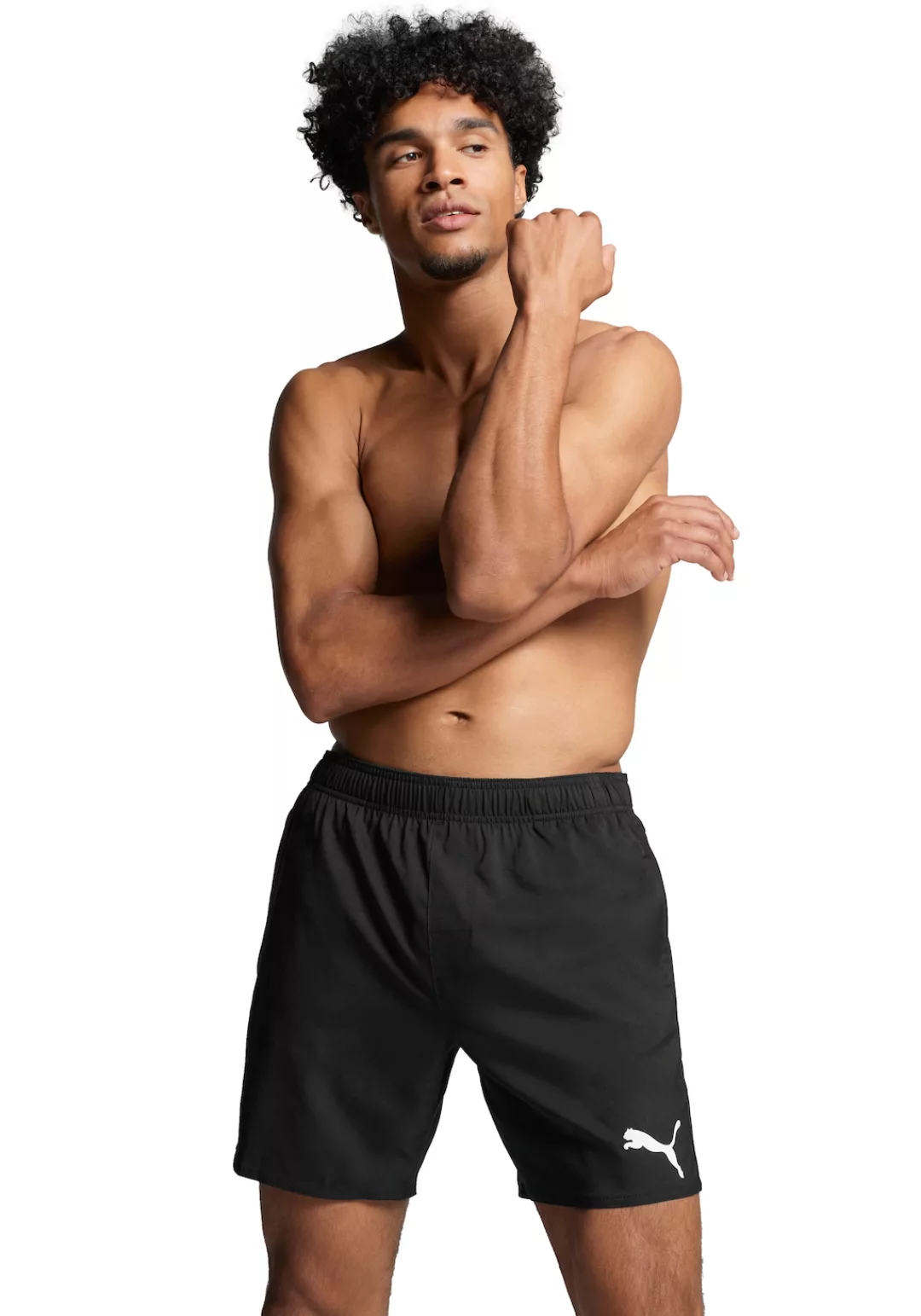 Puma Mid Badehose 2XL Black günstig online kaufen