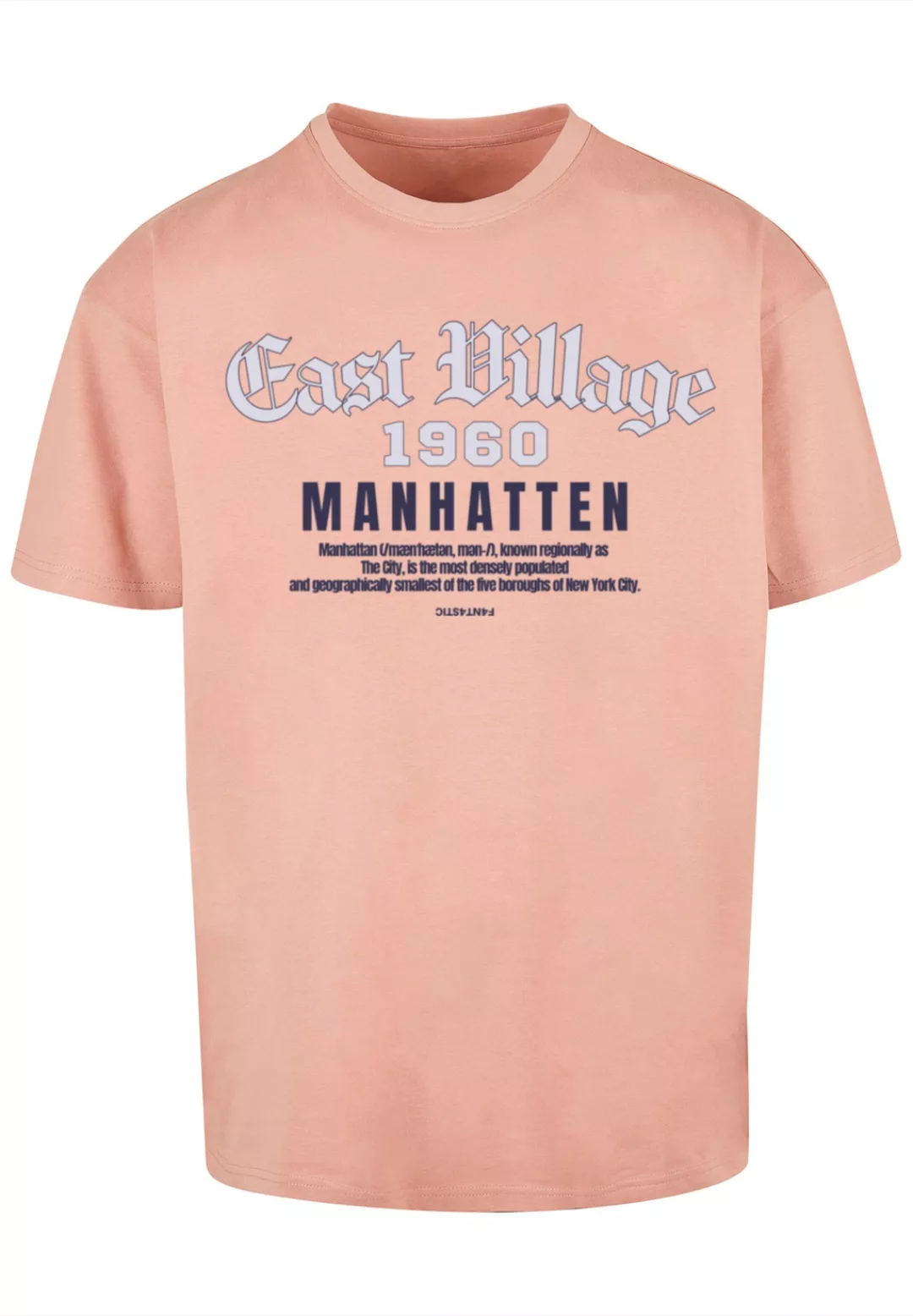 F4NT4STIC T-Shirt "East Village Manhatten OVERSIZE TEE", Print günstig online kaufen