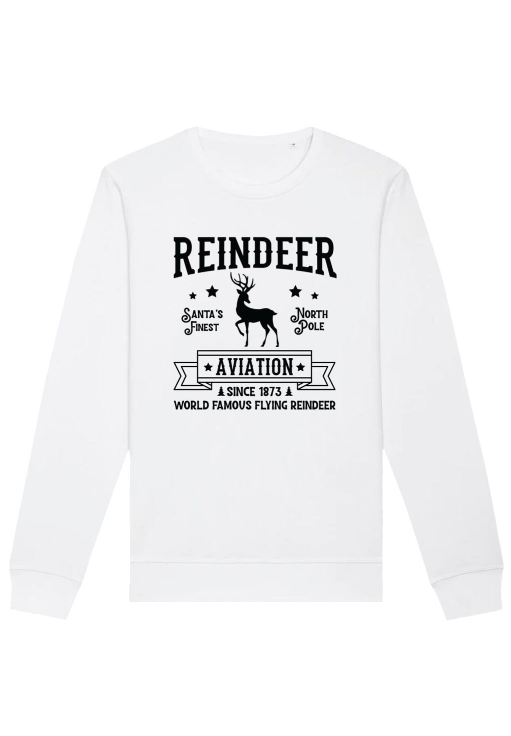 F4NT4STIC Sweatshirt "Weihnachten Reindeer Aviation Retro Sign", Premium Qu günstig online kaufen