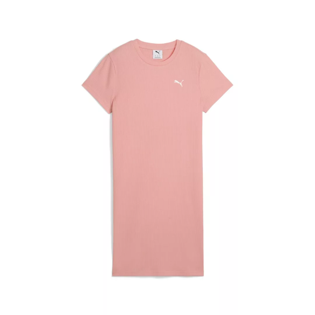 PUMA Sweatkleid "ESS ELEVATED Geripptes Bodycon-Kleid Damen" günstig online kaufen
