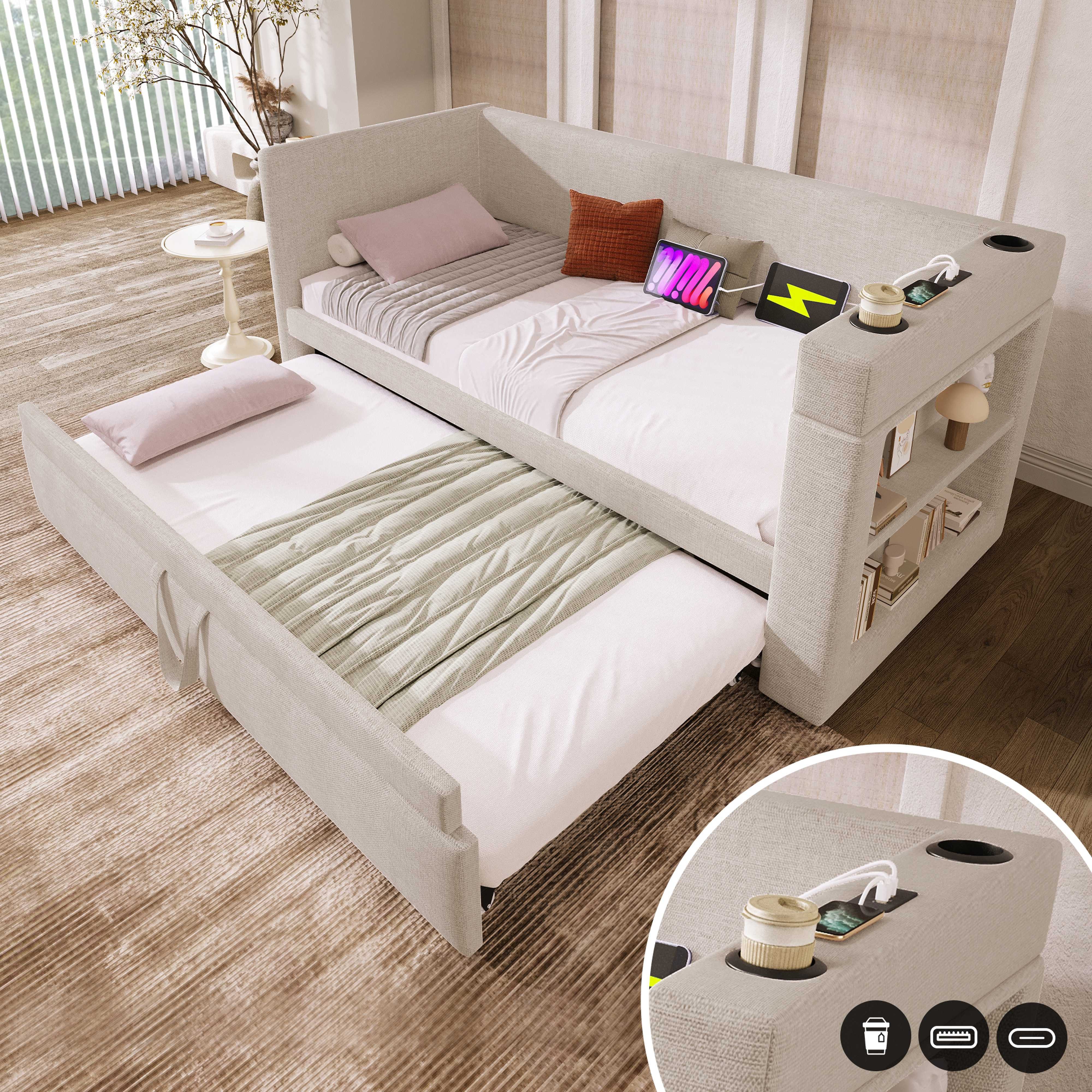 BlingBin Daybett Einzelbett Schlafsofa (1 tlg), günstig online kaufen