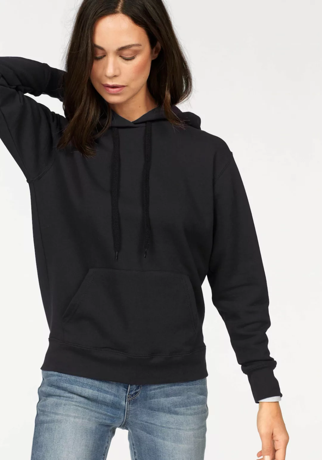 Fruit of the Loom Sweatshirt "Classic hooded Sweat Lady-Fit" günstig online kaufen