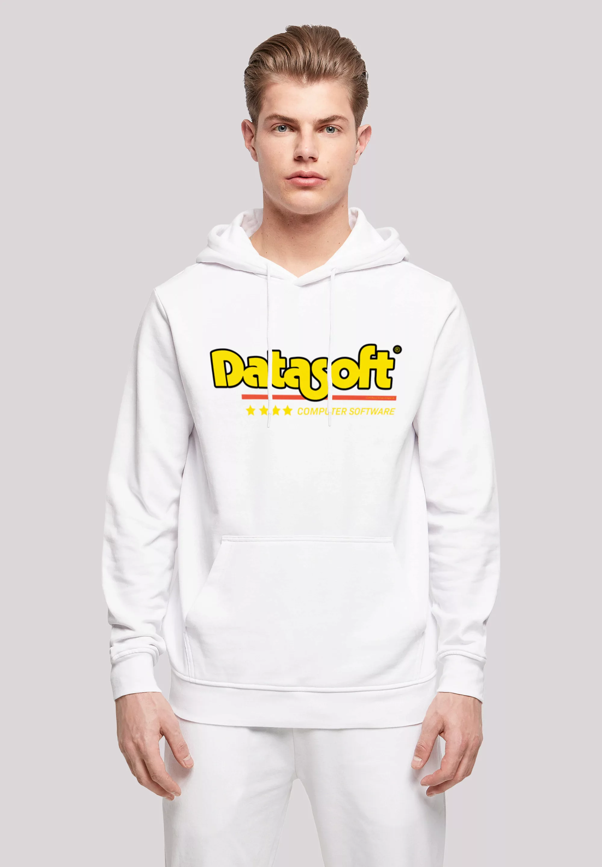 F4NT4STIC Kapuzenpullover "Retro Gaming Datasoft Logo gelb", Print günstig online kaufen