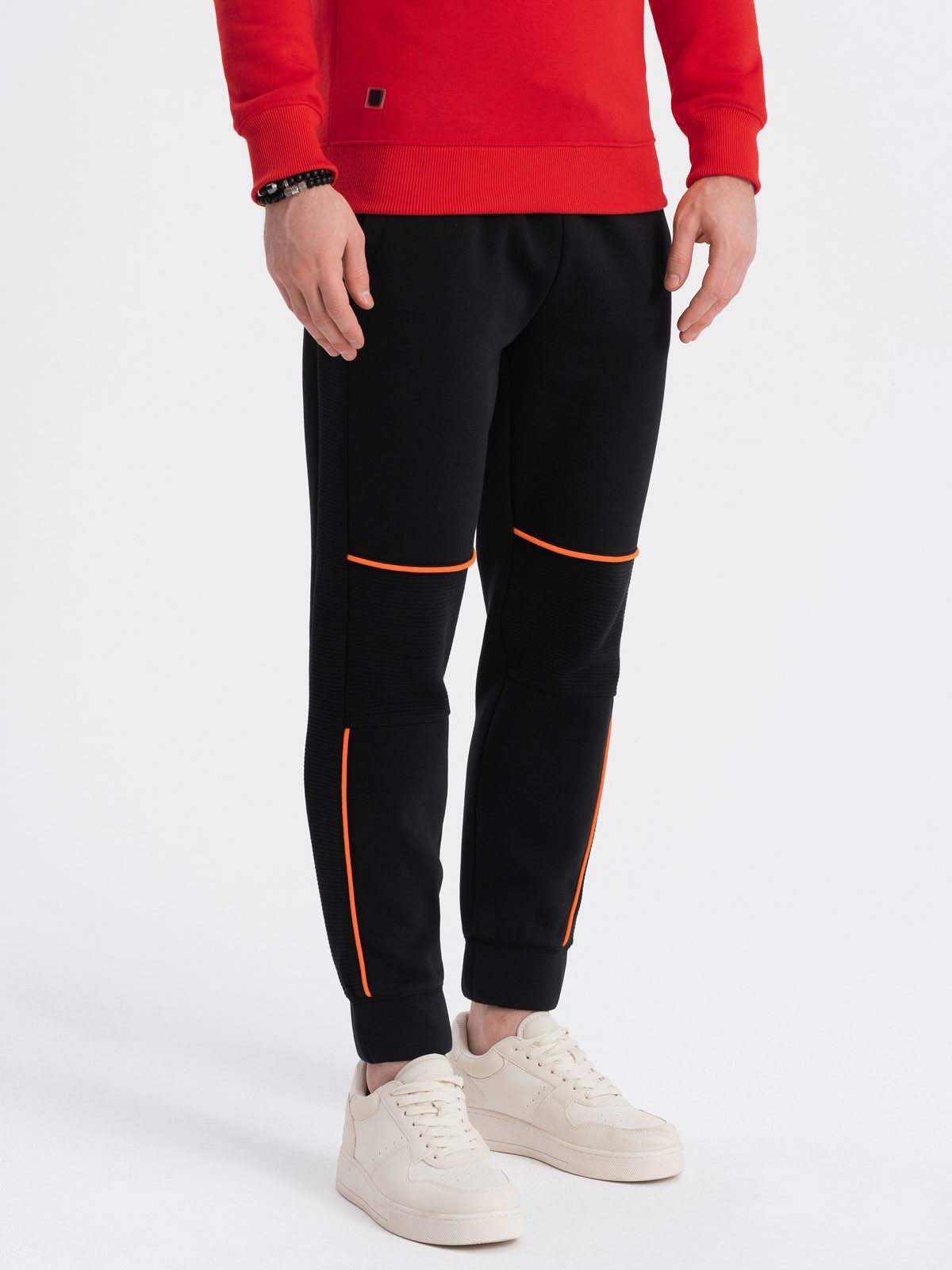 OMBRE Jogginghose Herren Jogginghose mit Kontrastnähten günstig online kaufen