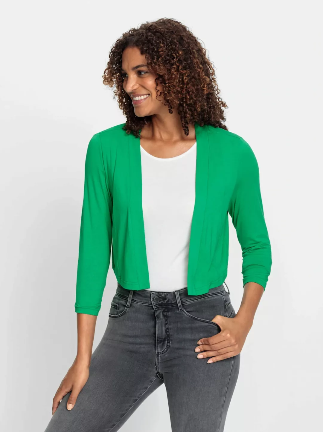 Casual Looks Shirtjacke "Bolero", (1 tlg.) günstig online kaufen