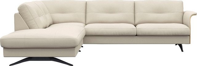 FLEXLUX Ecksofa "Glow bequem und komfortabel durch hochwertigen Sitzaufbau, günstig online kaufen