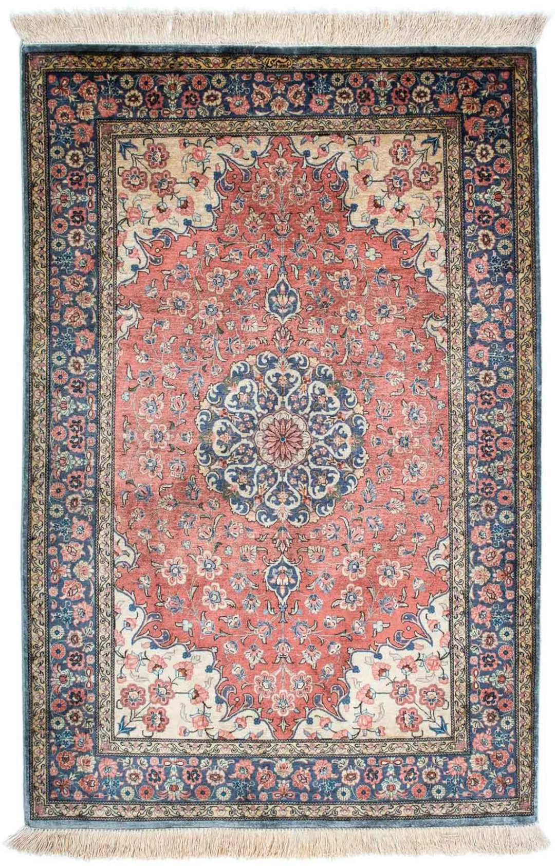 morgenland Orientteppich »Perser - Ghom - 121 x 78 cm - rost«, rechteckig günstig online kaufen