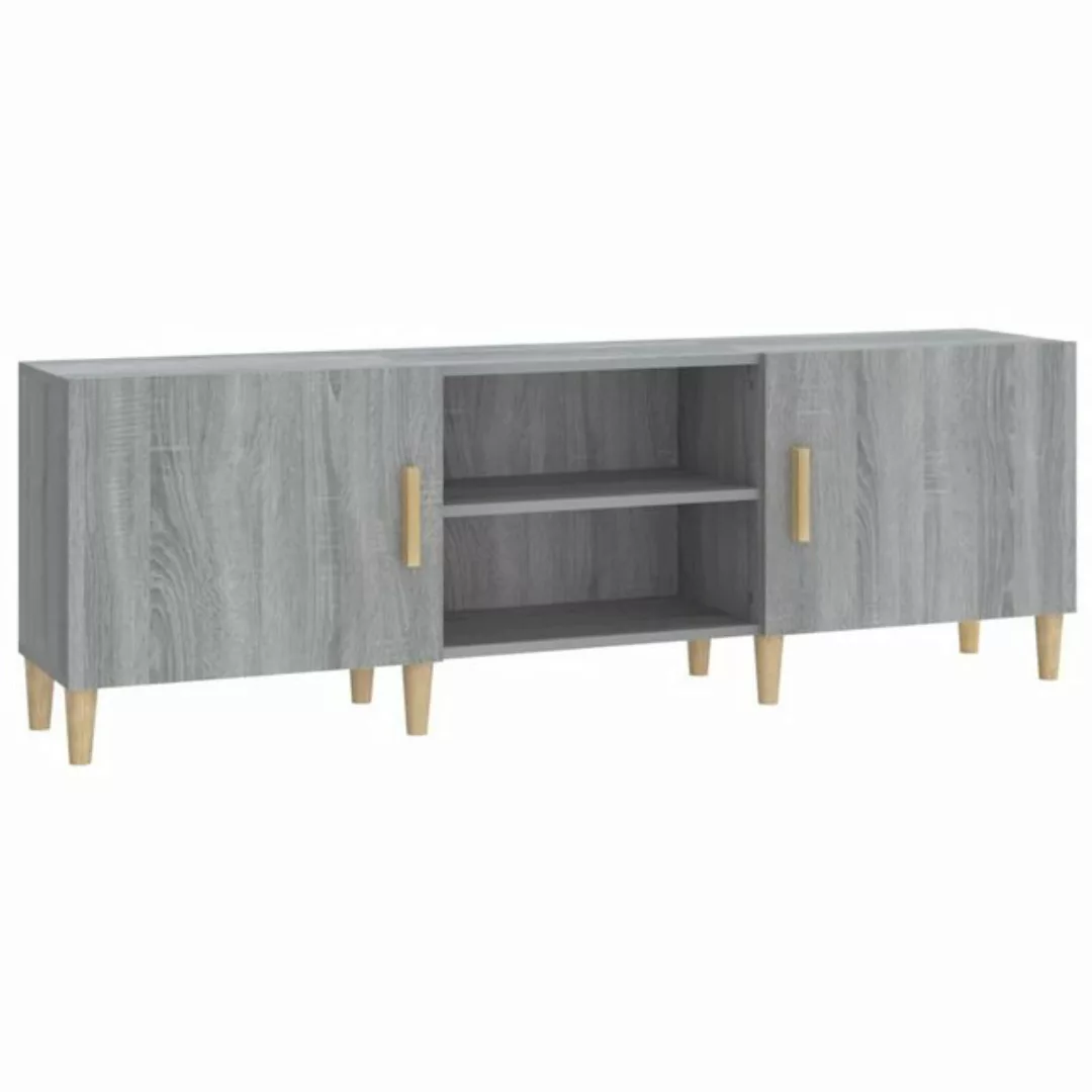 vidaXL TV-Schrank TV-Schrank Grau Sonoma 150x30x50 cm Holzwerkstoff (1-St) günstig online kaufen