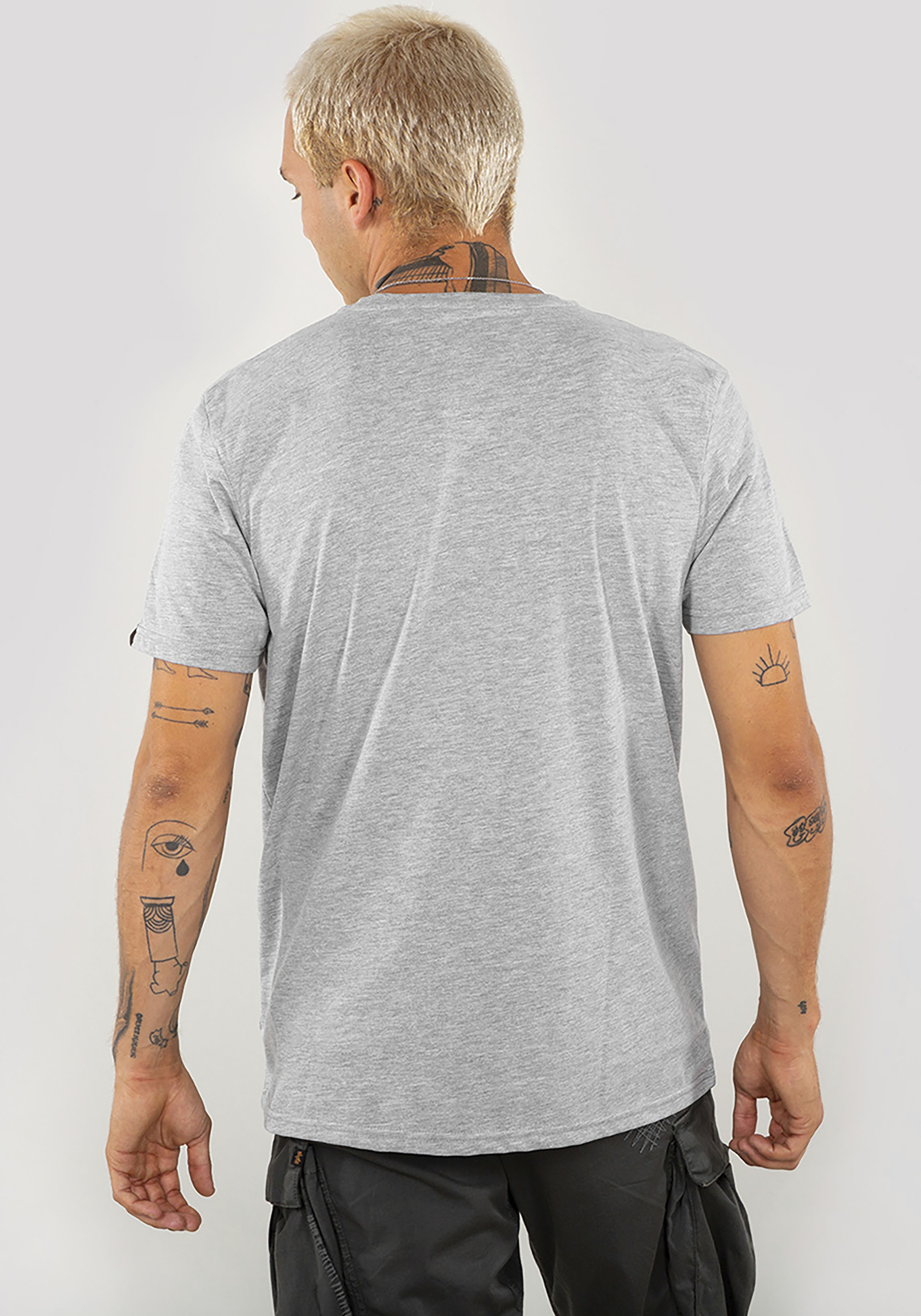 Alpha Industries Rundhalsshirt BASIC T SMALL LOGO günstig online kaufen