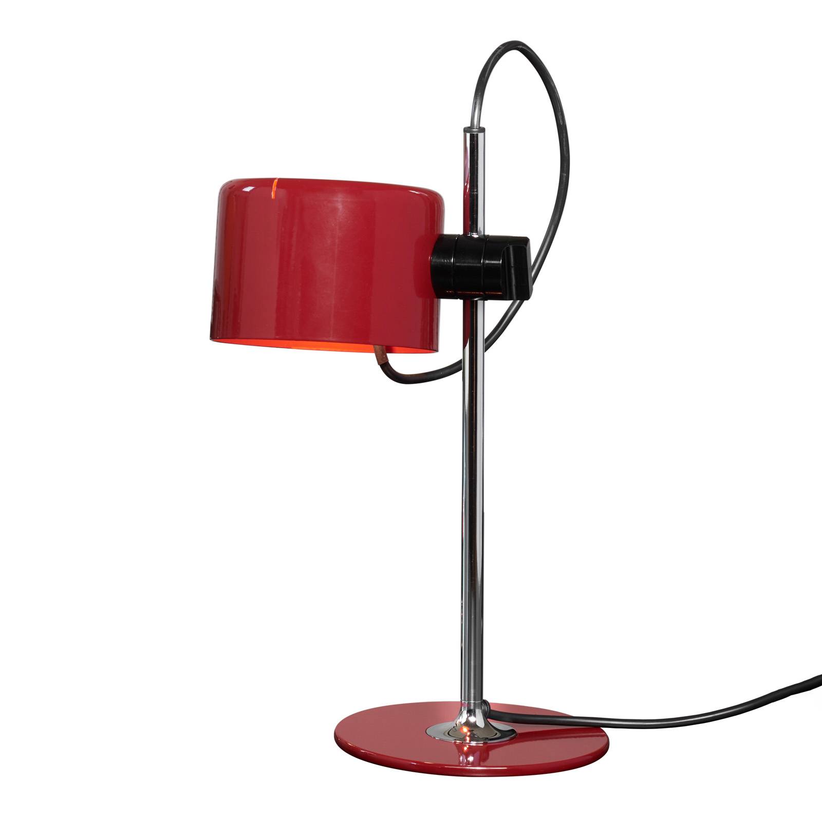 Oluce Mini Coupè LED-Tischleuchte, rot günstig online kaufen