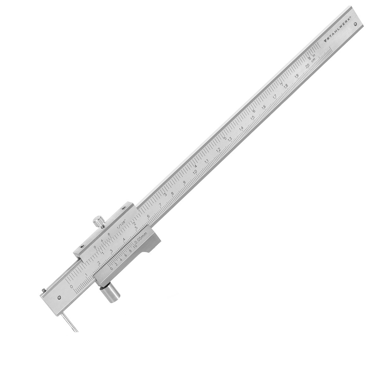 STAHLWERK Anreiß Messschieber Messlehre Schieblehre 0-200 Mm Din 862 Mit No günstig online kaufen