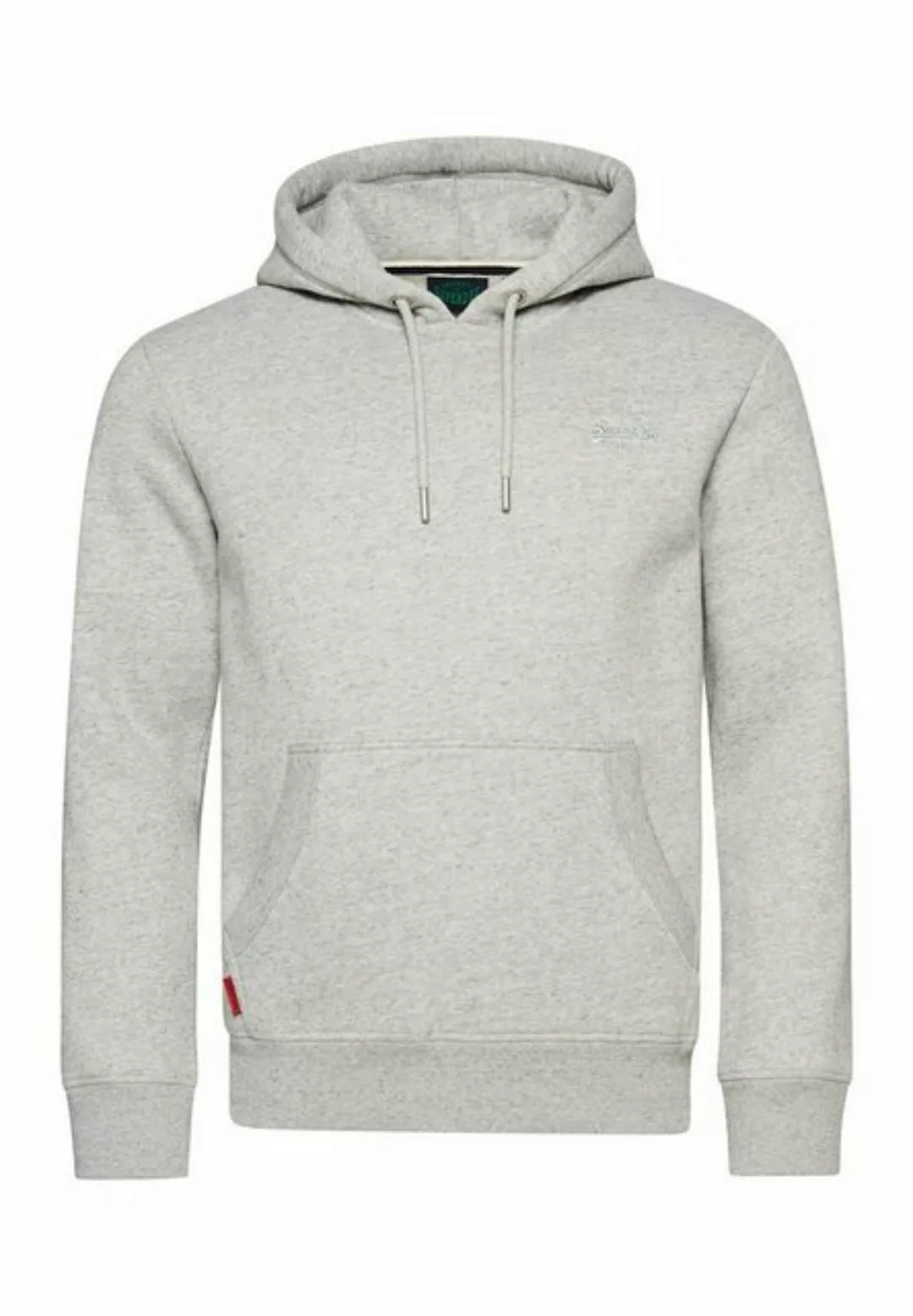 Superdry Sweater Superdry Herren Hoodie ESSENTIAL LOGO HOODIE Athletic Grey günstig online kaufen