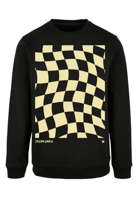 F4NT4STIC Kapuzenpullover "Wavy Schach Muster", Print günstig online kaufen