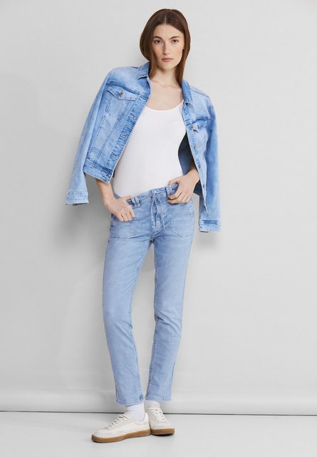 STREET ONE Gerade Jeans, Middle Waist günstig online kaufen