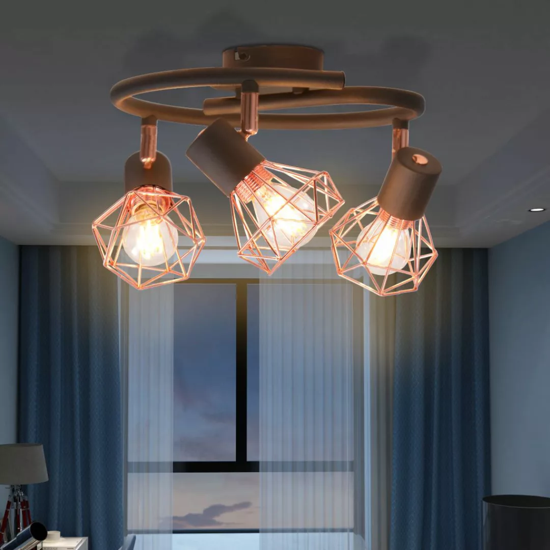 Deckenlampe Mit 3 Led-glühlampen 12 W günstig online kaufen