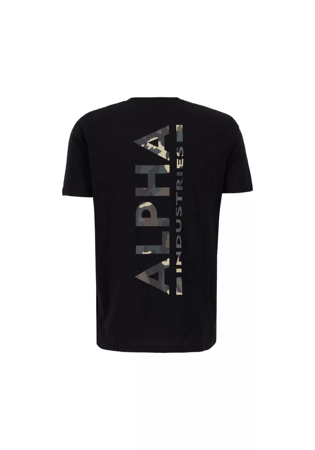 Alpha Industries Rundhalsshirt Back Tee Camo Print günstig online kaufen