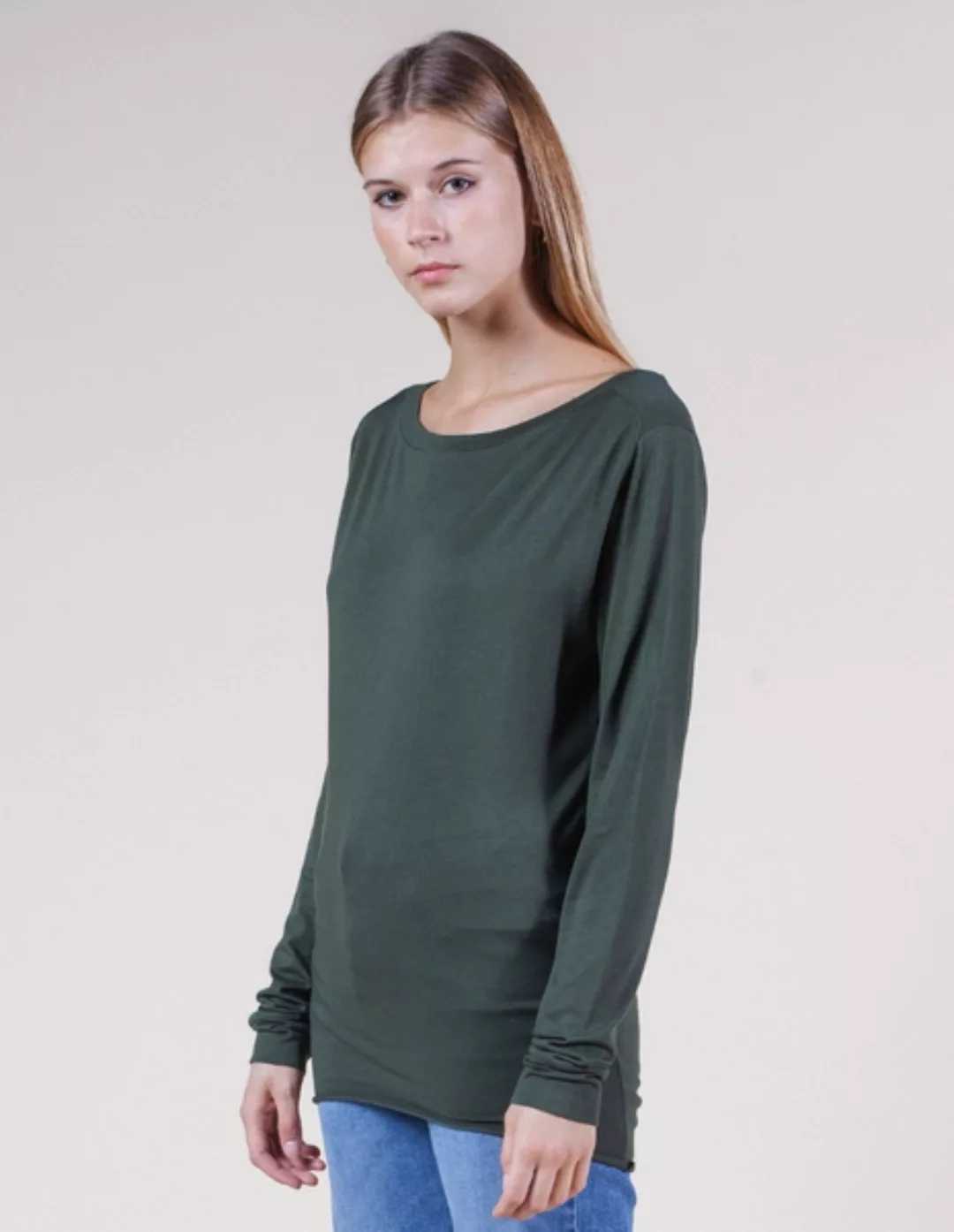 Kimber Langarmshirt, Bambus & Bio-baumwolle, Minimal günstig online kaufen