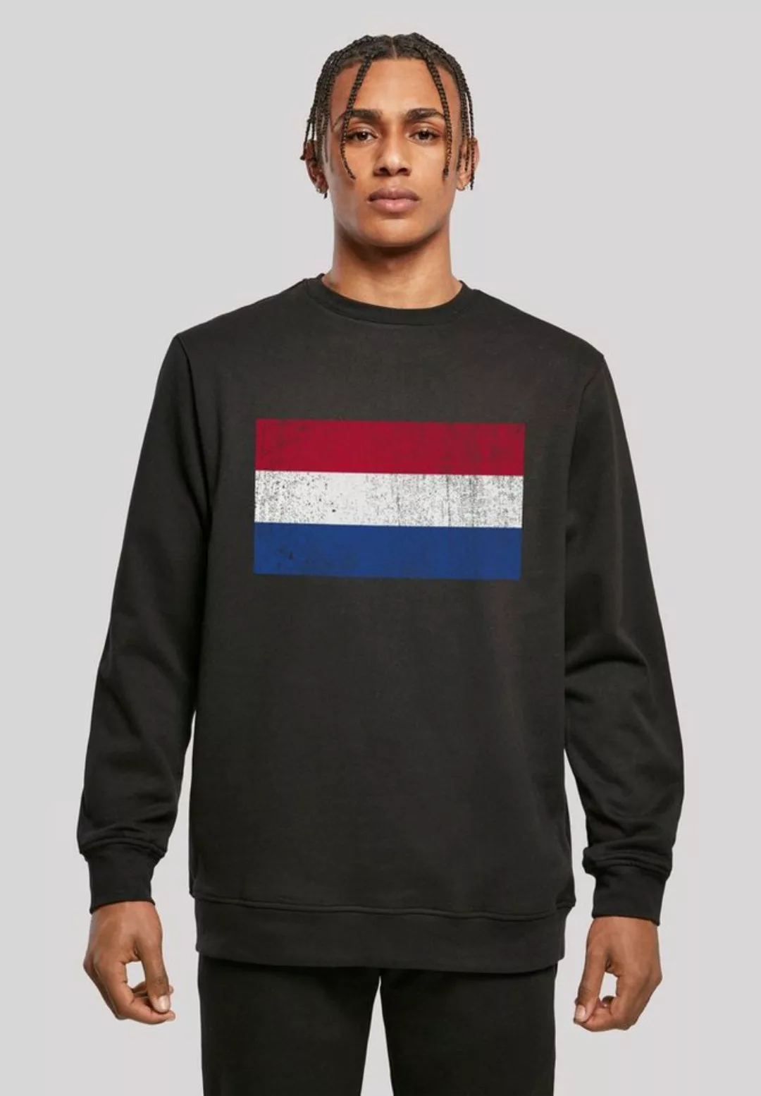 F4NT4STIC Kapuzenpullover "Netherlands NIederlande Holland Flagge distresse günstig online kaufen