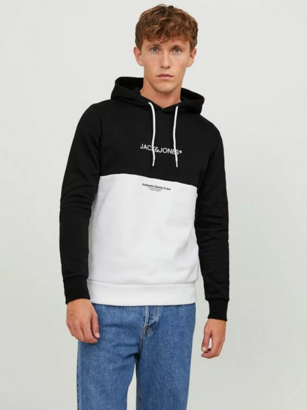 Jack & Jones Kapuzensweatshirt JJERYDER BLOCKING SWEAT HOOD NOOS günstig online kaufen