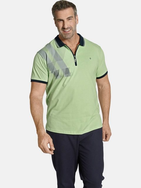 Charles Colby Poloshirt EARL SINNS mit Zipper am Polokragen günstig online kaufen