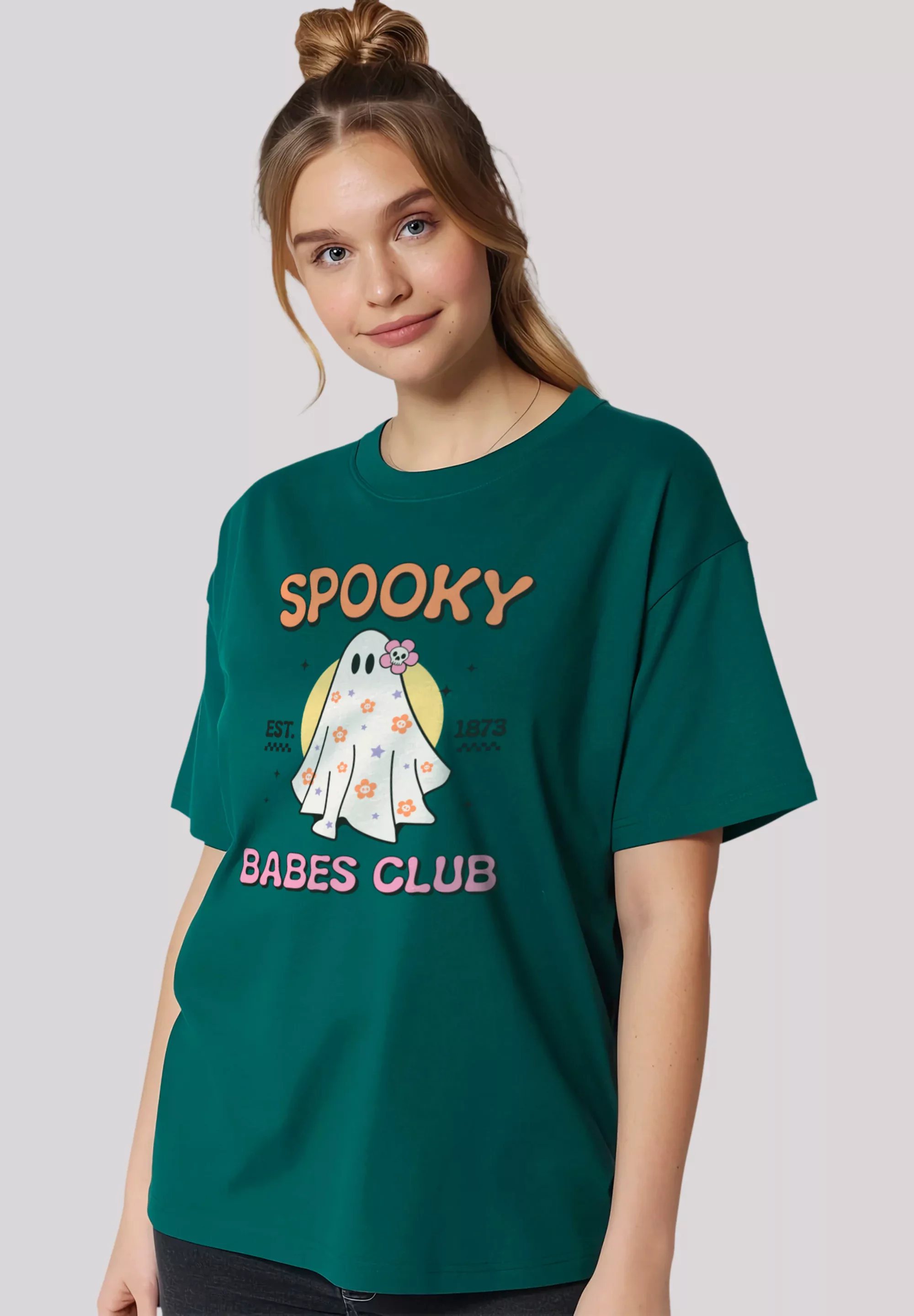 F4NT4STIC T-Shirt "Retro Halloween Spooky Babes Club", Premium Qualität, Ha günstig online kaufen