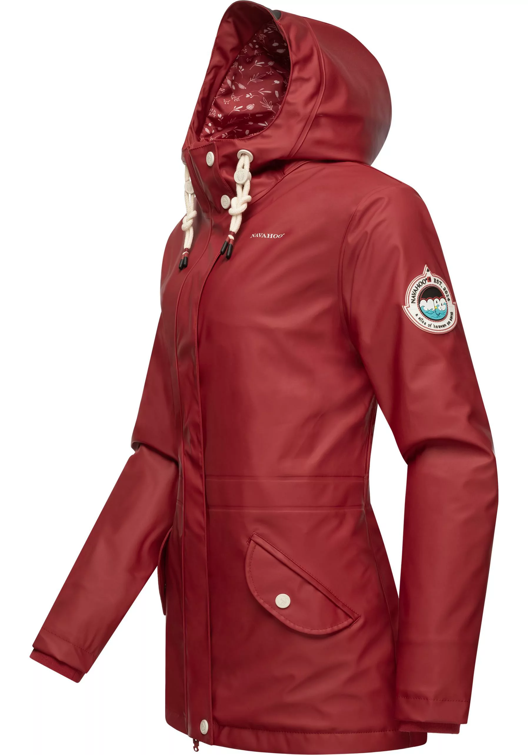 Navahoo Regenjacke "Oceans Heart", mit Kapuze, stylischer wasserdichter Reg günstig online kaufen