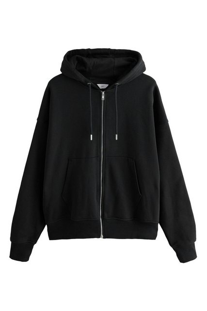 Next Kapuzenpullover EDIT schwere Kapuzenjacke mit Reißverschluss (1-tlg) günstig online kaufen