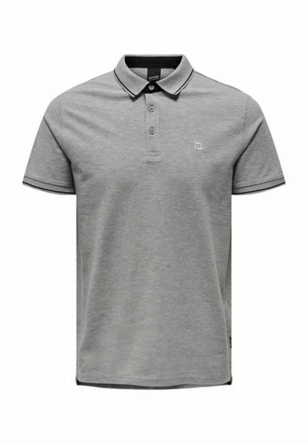 ONLY & SONS Poloshirt Onsefletcher (1-tlg) Poloshirt - Baumwolle - Atmungsa günstig online kaufen