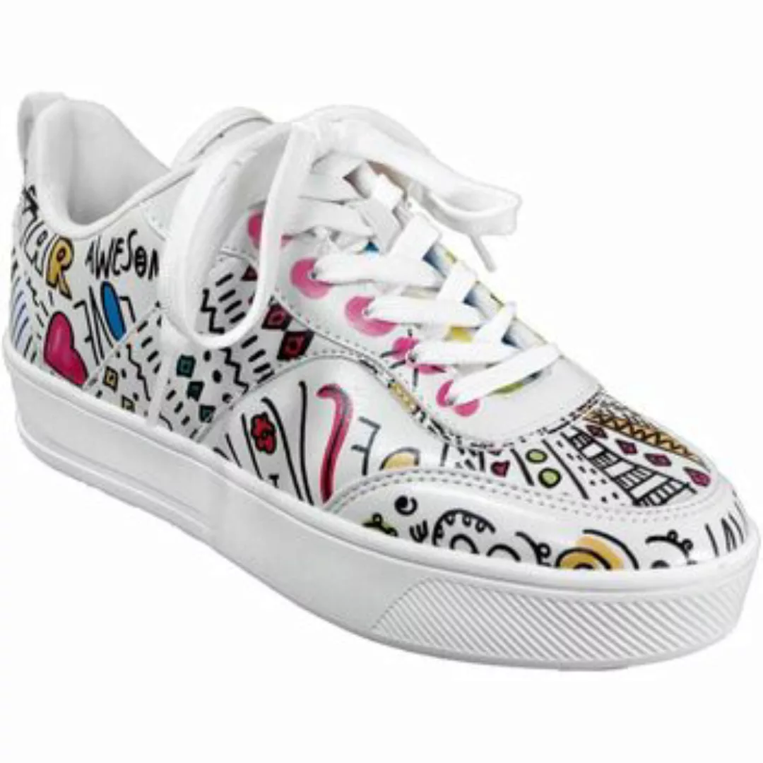 Desigual  Sneaker Fancy lettering günstig online kaufen