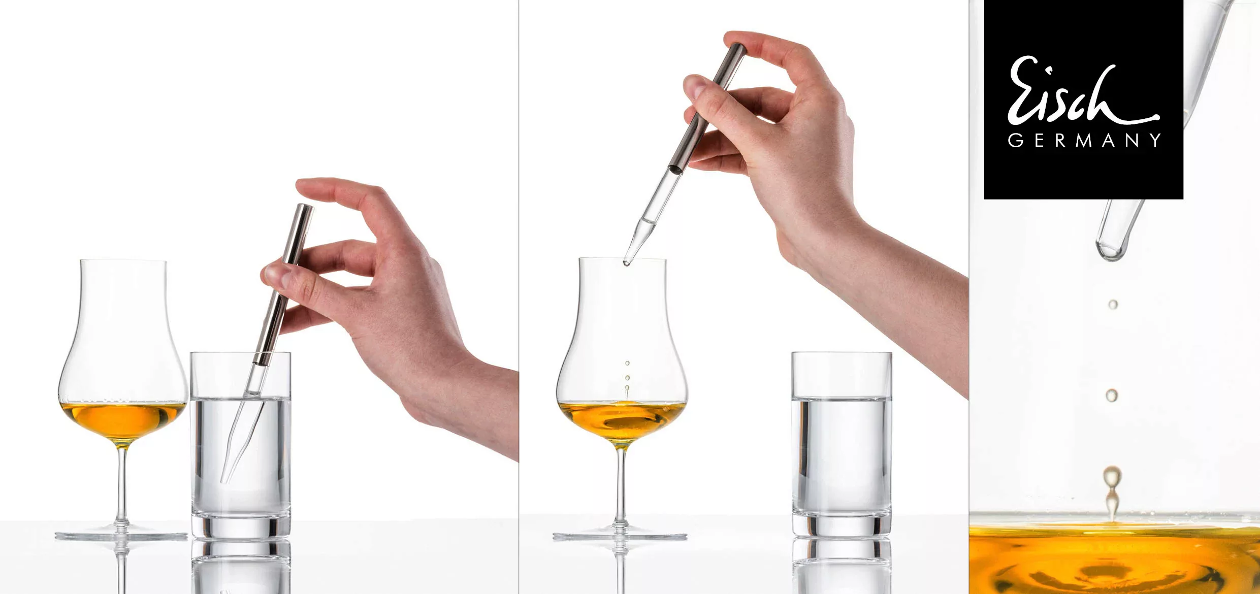 Eisch Whiskyglas »GENTLEMAN, Made in Germany«, (Set, 3 tlg., 1 Whisky-Pipet günstig online kaufen