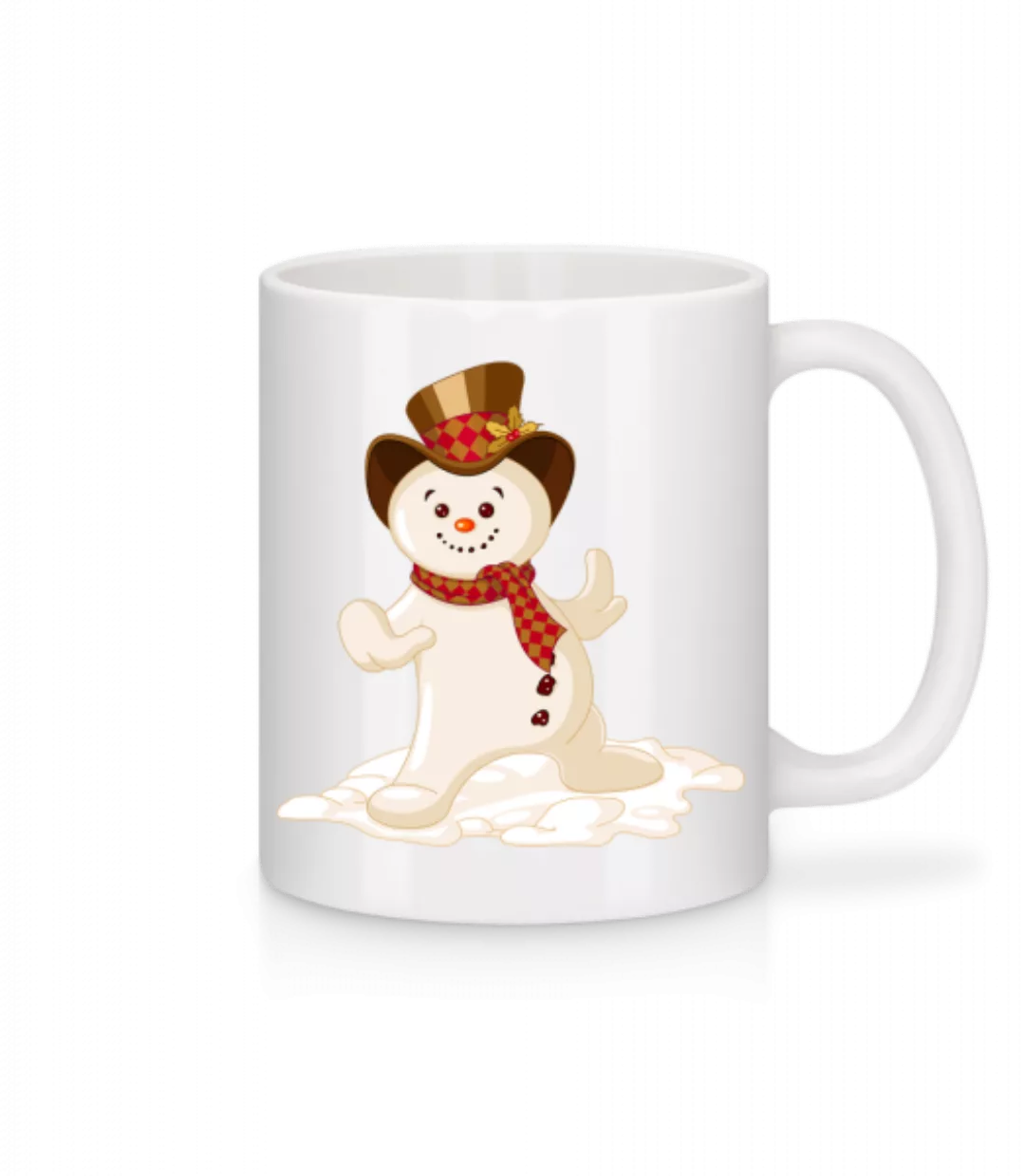 Schneemann mit Hut · Tasse günstig online kaufen