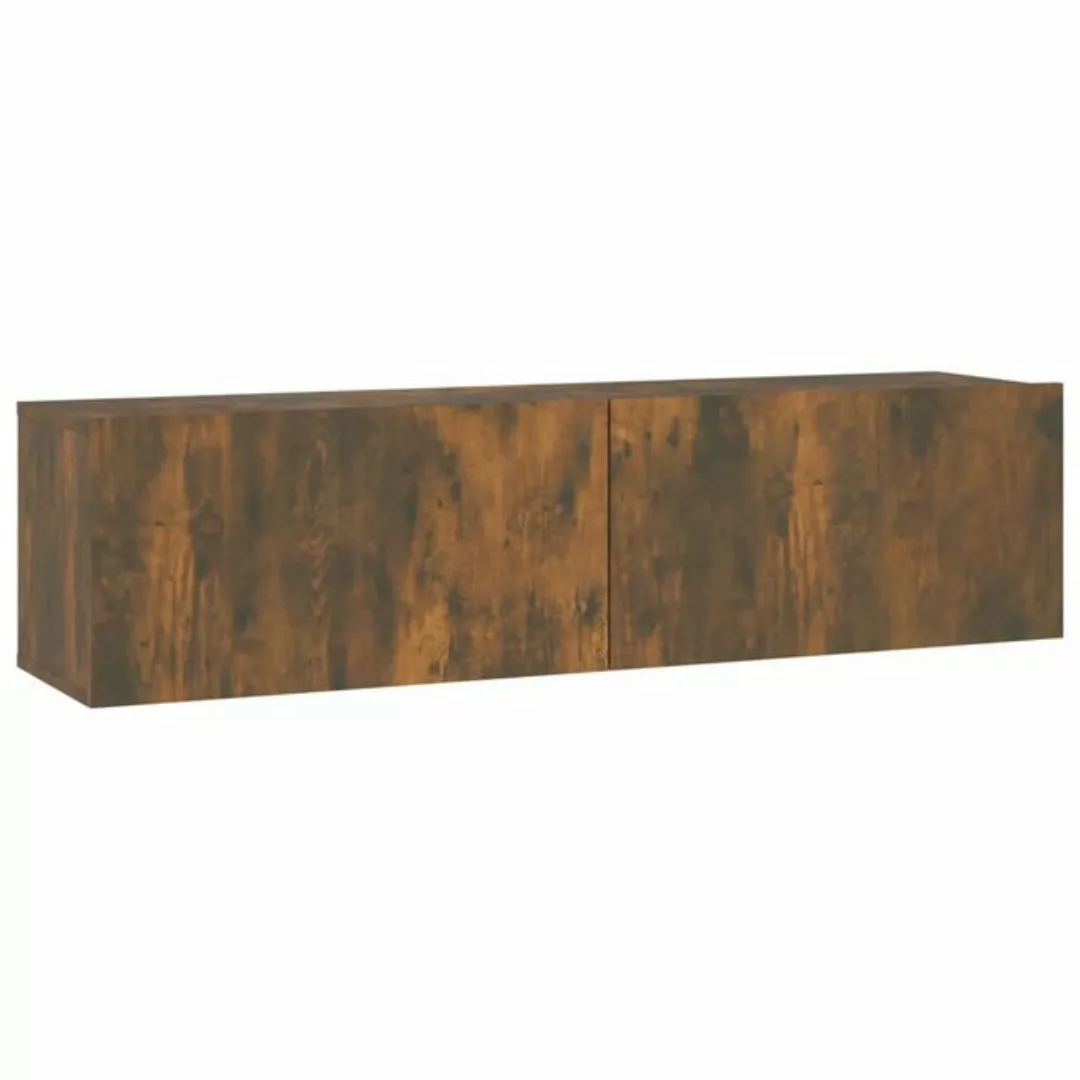 Vidaxl Tv-wandschrank Räuchereiche 120x30x30 Cm Holzwerkstoff günstig online kaufen