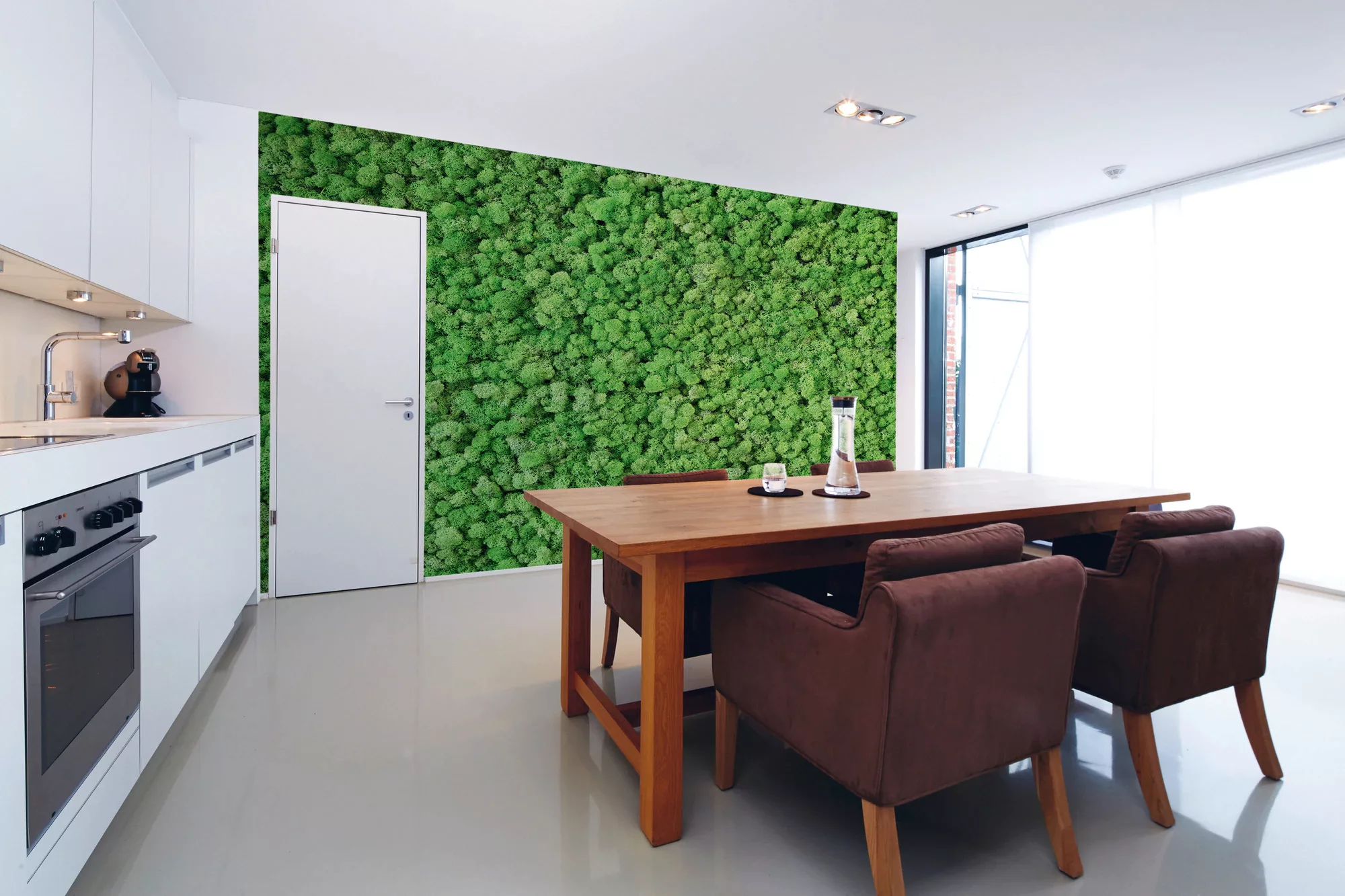 Architects Paper Fototapete »Real Moss«, Vlies, Wand, Schräge günstig online kaufen