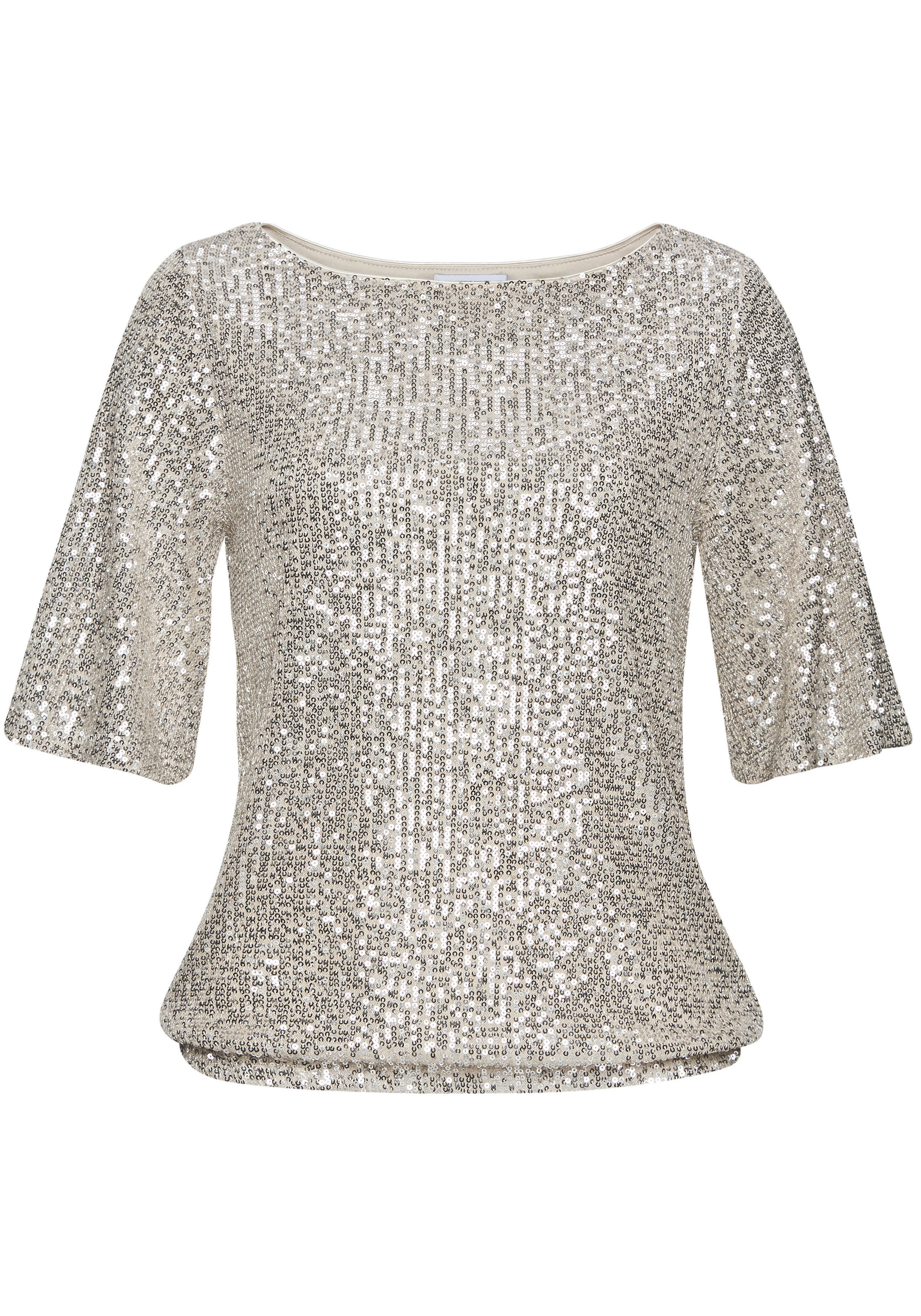 LASCANA Paillettenshirt, mit weiten Ärmeln, festliches Glitzershirt, Partys günstig online kaufen