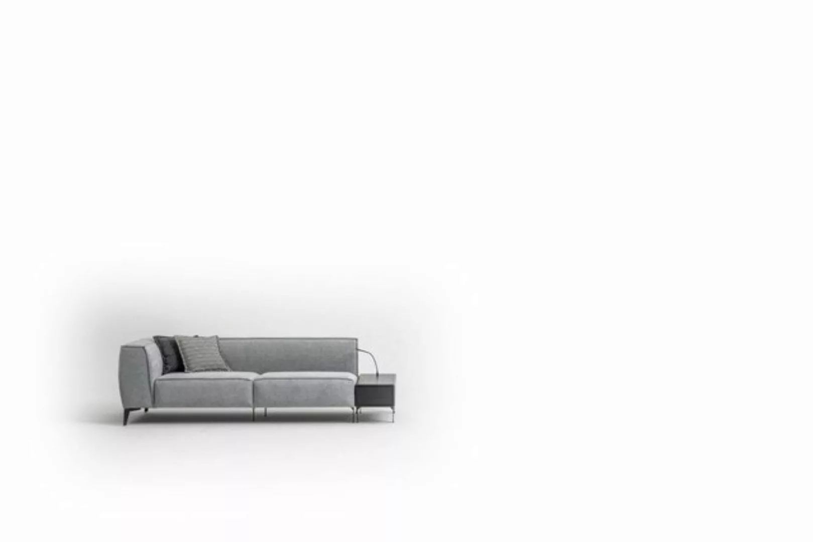 JVmoebel 3-Sitzer Grau 3 Sitzer Sofa Couch Modern Stil Polstersofa Luxus Te günstig online kaufen