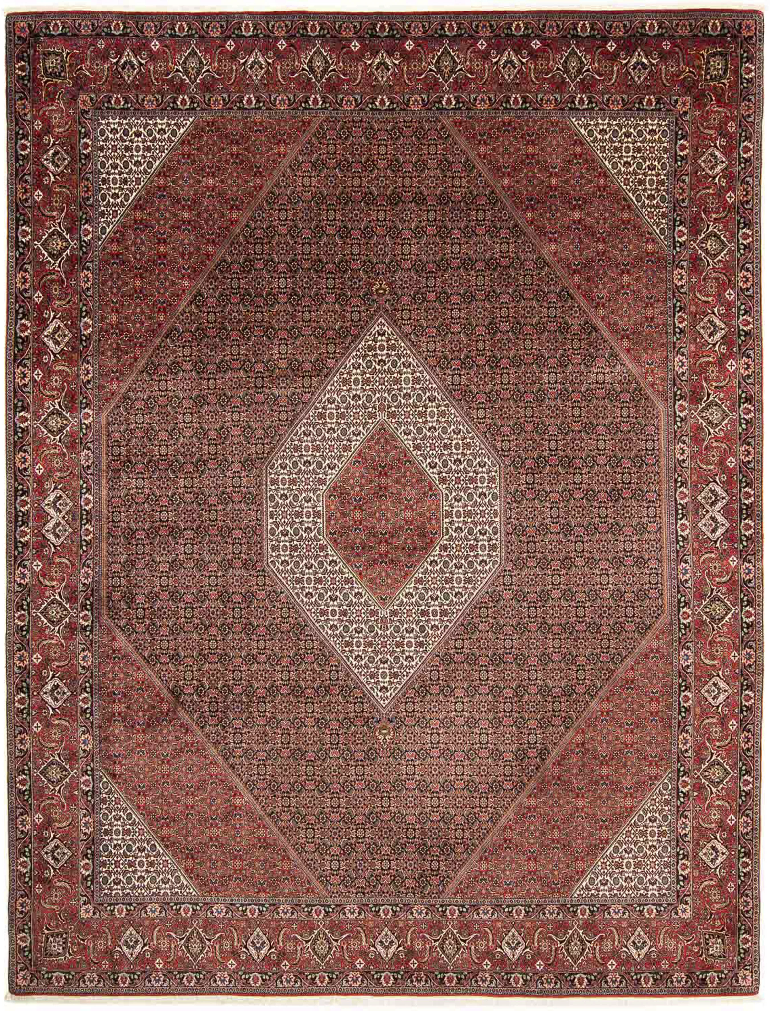 morgenland Orientteppich »Perser - Bidjar - 394 x 302 cm - hellrot«, rechte günstig online kaufen