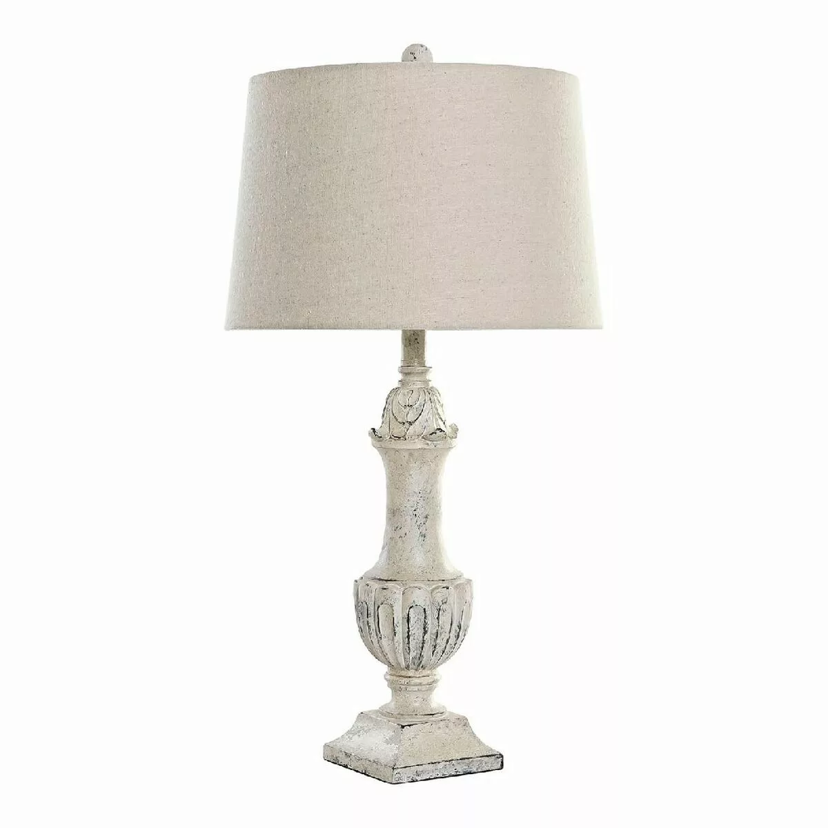 Tischlampe Dkd Home Decor Creme Harz 220 V 60 W 38 X 38 X 73 Cm günstig online kaufen