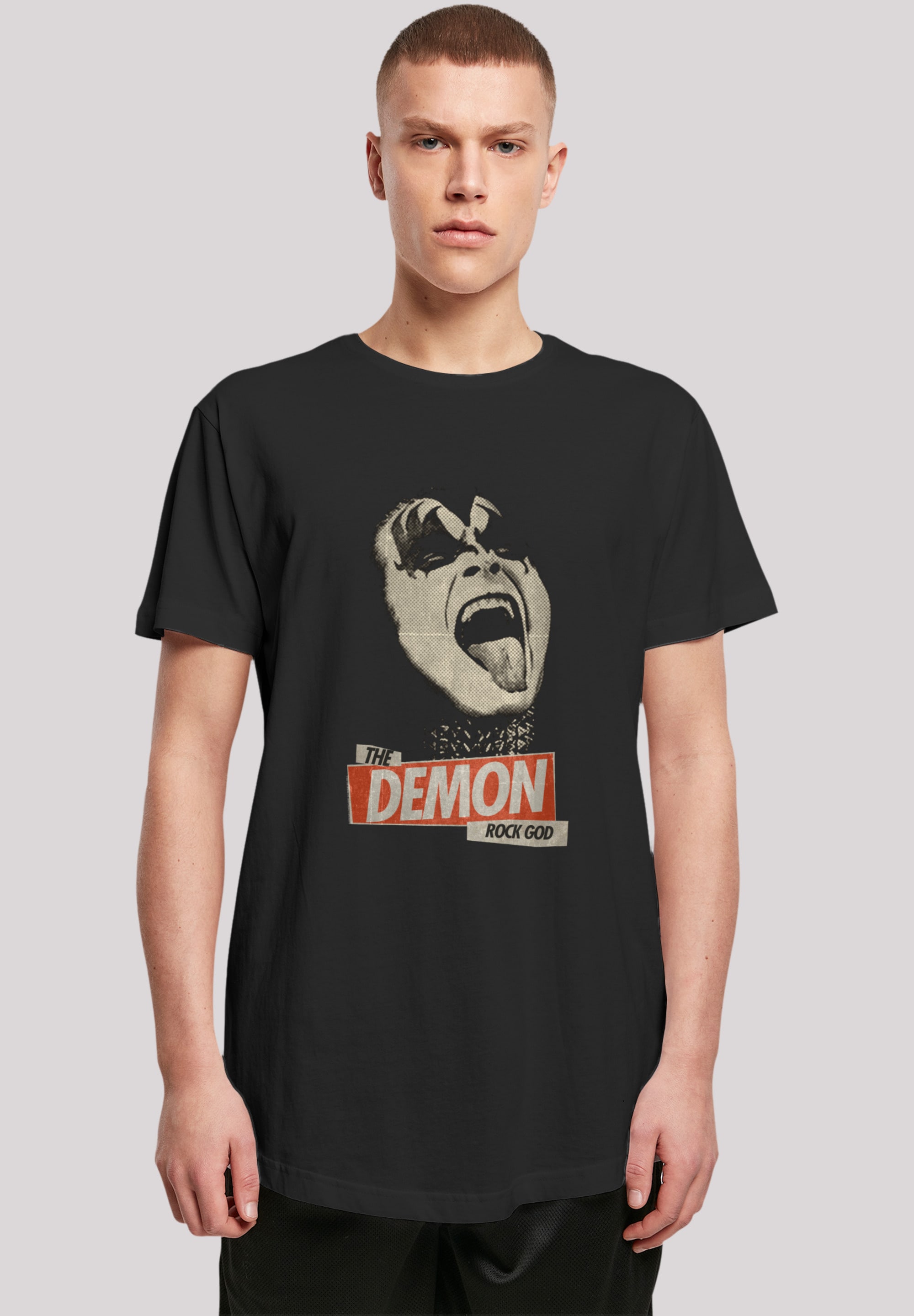 F4NT4STIC T-Shirt "Kiss Hard Rock Band Demon", Premium Qualität günstig online kaufen