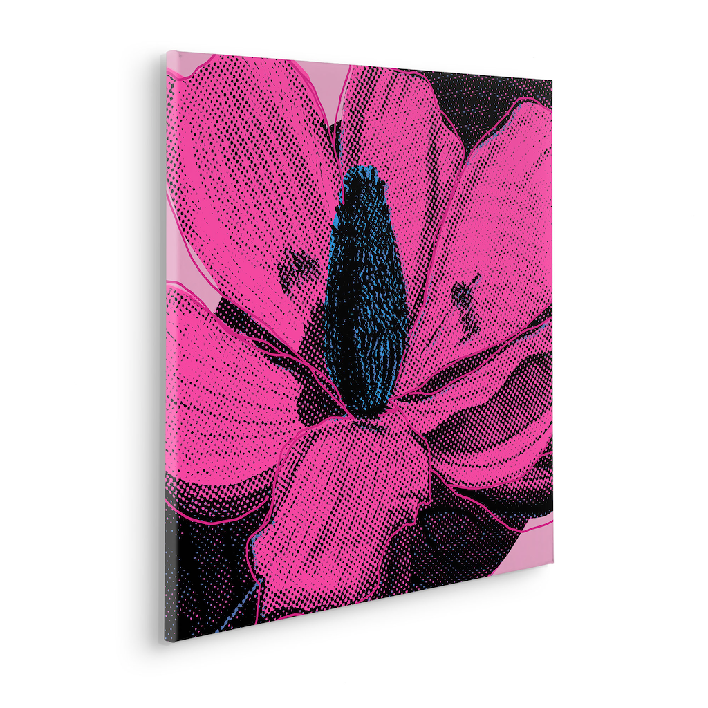 Komar Leinwandbild "Pink Fusion - Größe 60 x 60 cm", Natur, (1 St.), Keilra günstig online kaufen