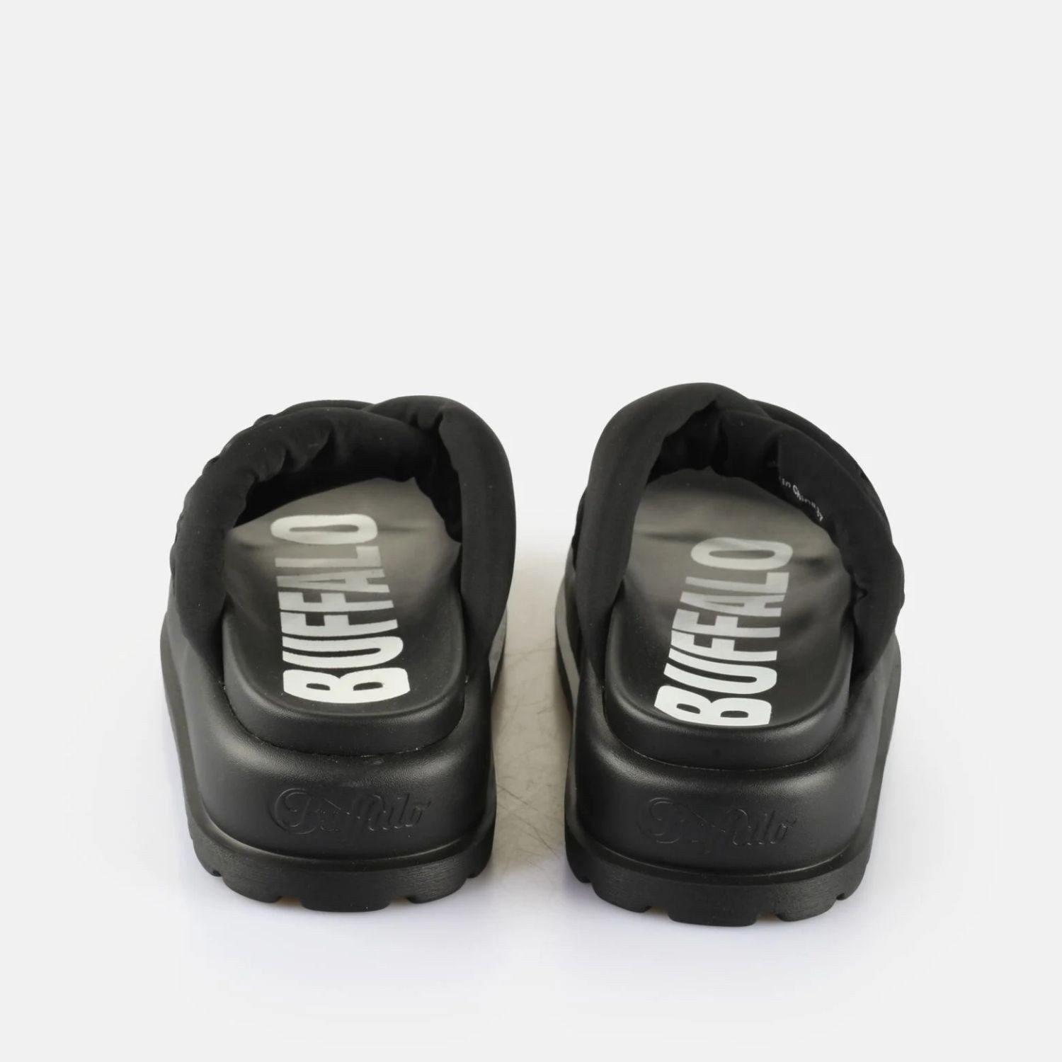 Buffalo Pantolette "Buffalo Pantoletten Lederimitat/Textil" günstig online kaufen
