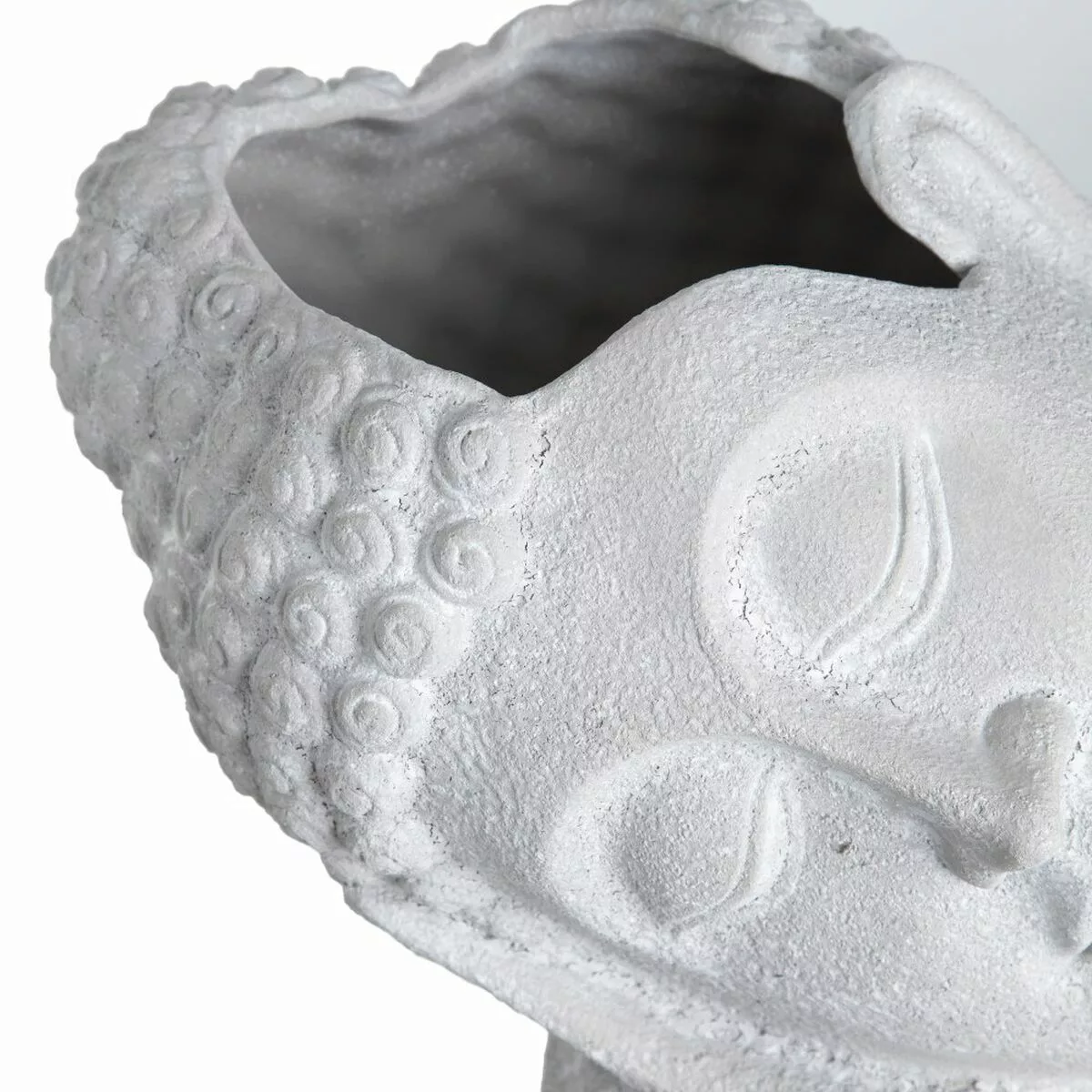 Blumentopf 33 X 25 X 30 Cm Aus Keramik Creme günstig online kaufen