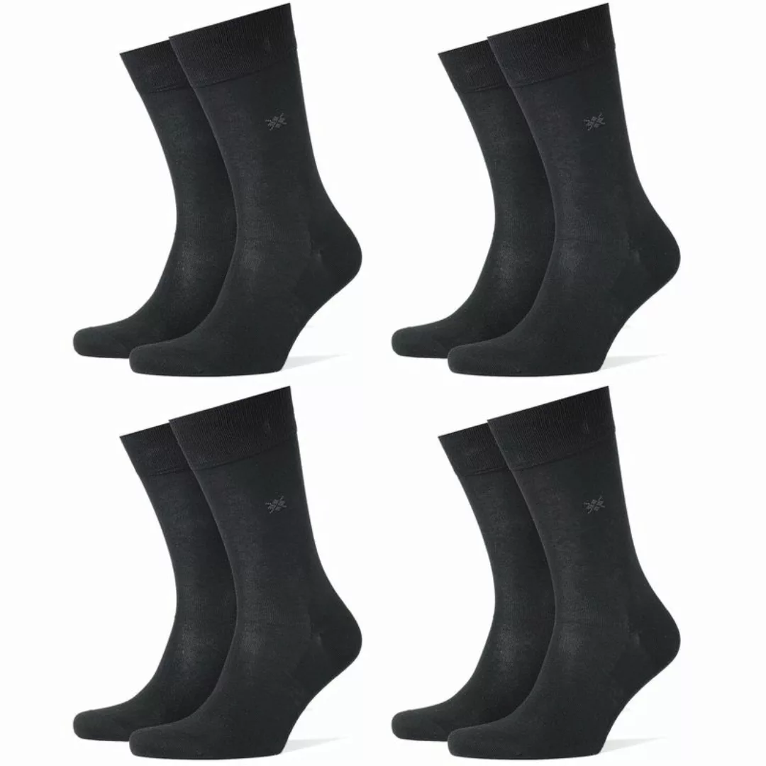 Burlington Dublin Herren Socken, 40-46, Blau, Uni, Baumwolle, 21015-612002 günstig online kaufen