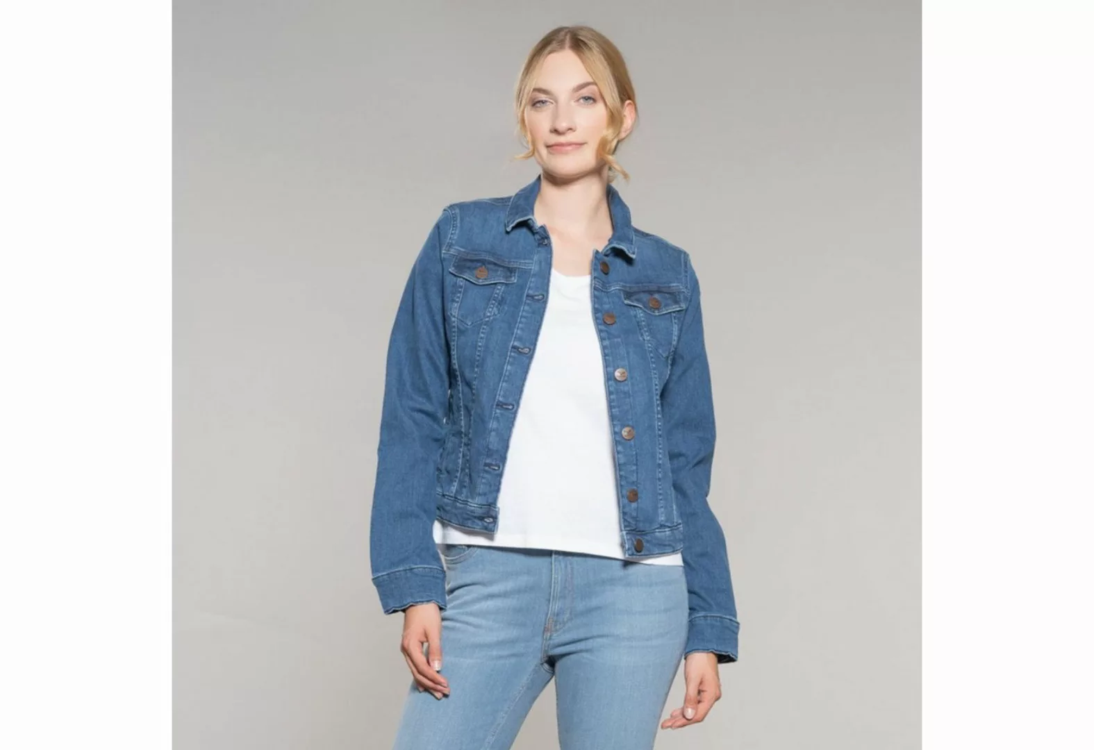 Feuervogl Jeansjacke fv-Sva:la, Denim Jacket, Hyperflex, Damenjeansjacke günstig online kaufen