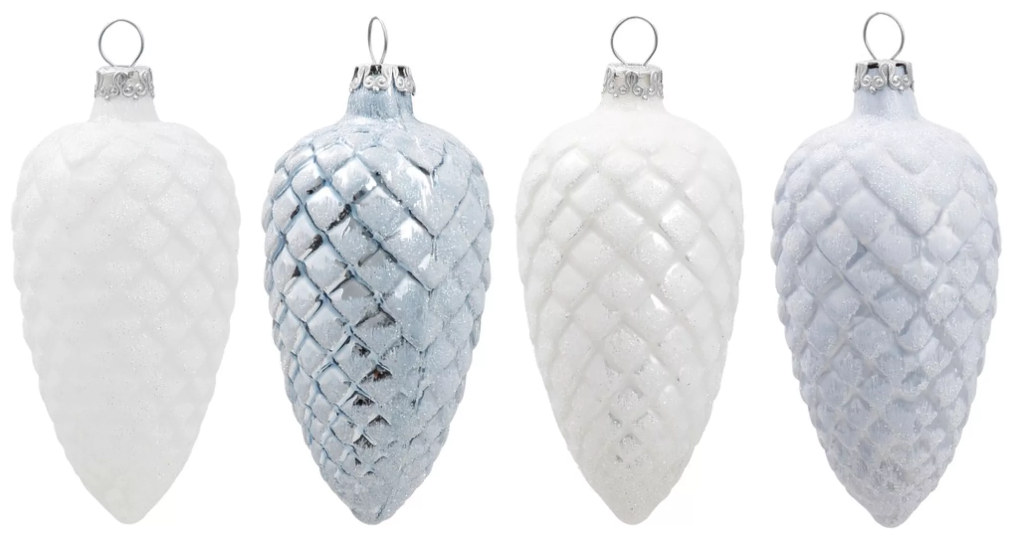 Thüringer Glasdesign Christbaumschmuck "Eiszauber, Weihnachtsdeko, Christba günstig online kaufen