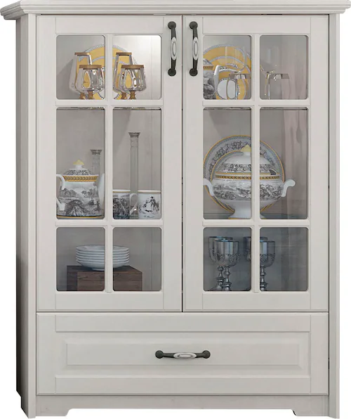 Home affaire Vitrine "Evergreen", UV lackiert, Tür mit Sicherheitsglas und günstig online kaufen