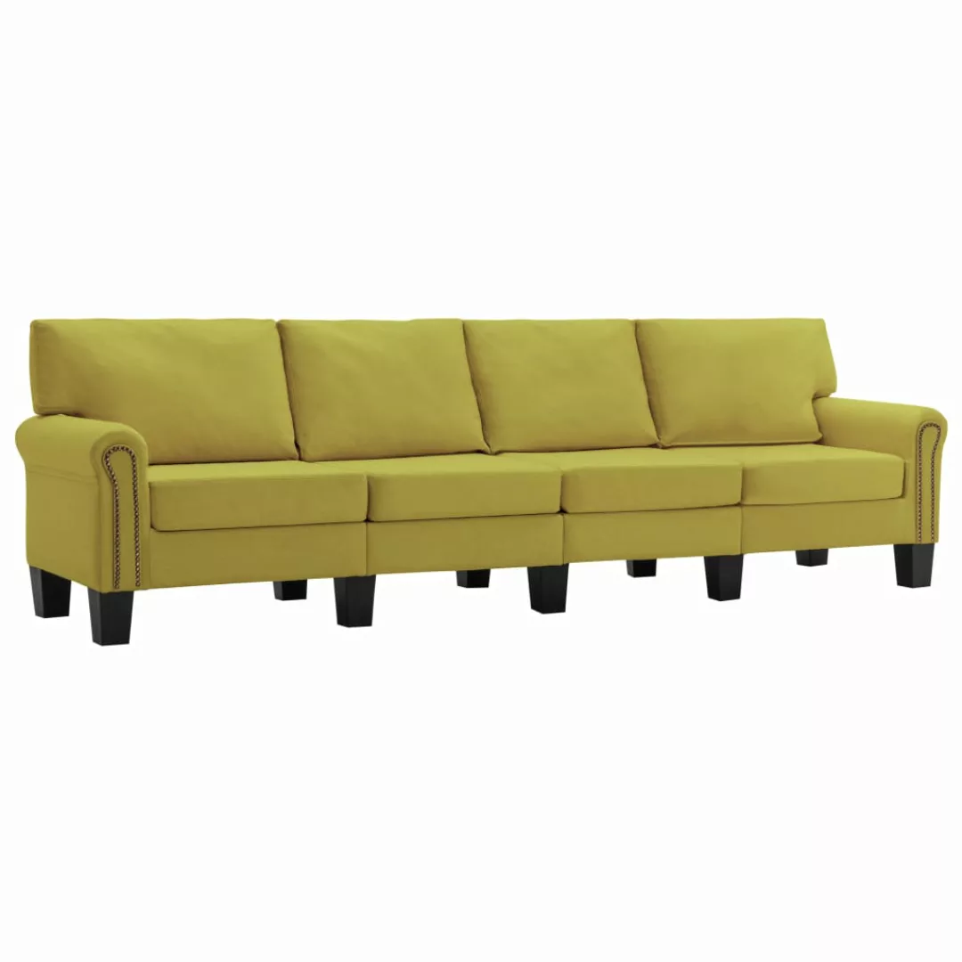 4-sitzer-sofa Grün Stoff günstig online kaufen