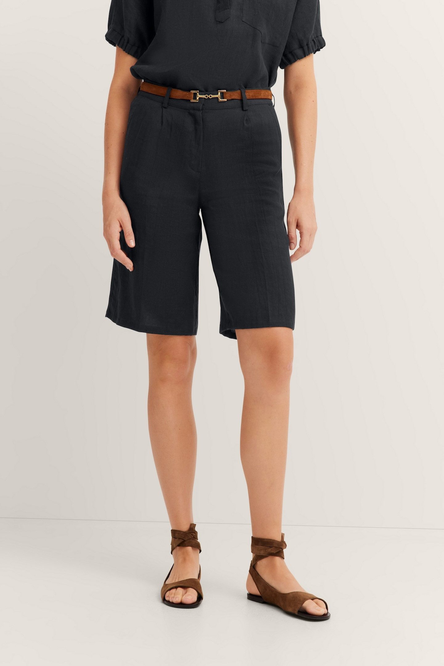 bugatti Shorts, aus Leinen günstig online kaufen